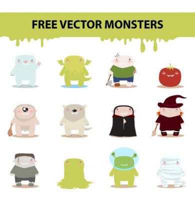 Vector Monsters